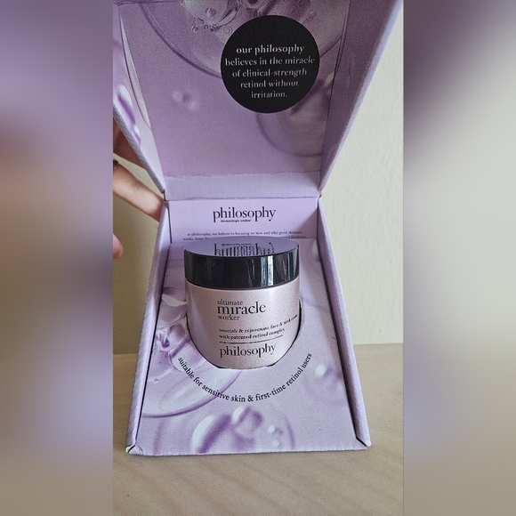 Philosophy Ultimate Miracle Worker Nourish & Rejuvenate Face & Neck Cream NEW - Picture 3 of 4